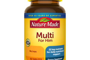 Nature Made Multi for Him No Iron Vitamin | 90 Tabs
