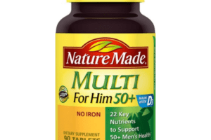 Nature Made Multivitamin for Him 50+ Tablets - 90ct