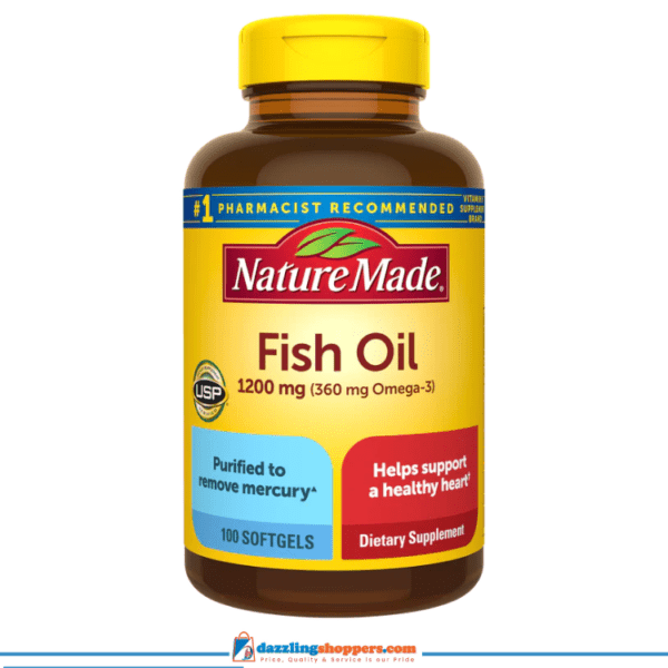 Nature Made Fish Oil 1200 mg Softgels