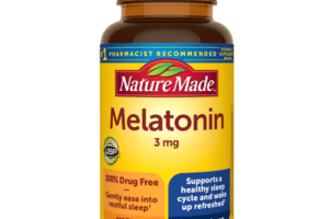 Nature made Melatonin 3 mg Tablets- 120, Made in USA .