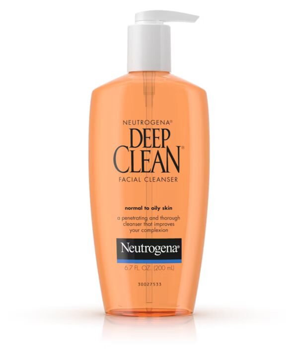 Neutrogena Oil-Free Deep Clean Daily Facial Cleanser - 6.7 Fl Oz