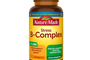 Nature Made Stress B-Complex with Vitamin C and Zinc Tablets