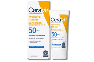 CeraVe Hydrating Mineral Sunscreen SPF 50 (75ml)