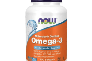 NOW Foods, Omega-3 Fish Oil 1000 mg (100 Softgels)
