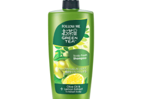 Follow Me Green Tea Scalp Fresh Shampoo (650ml) Made In Malaysia