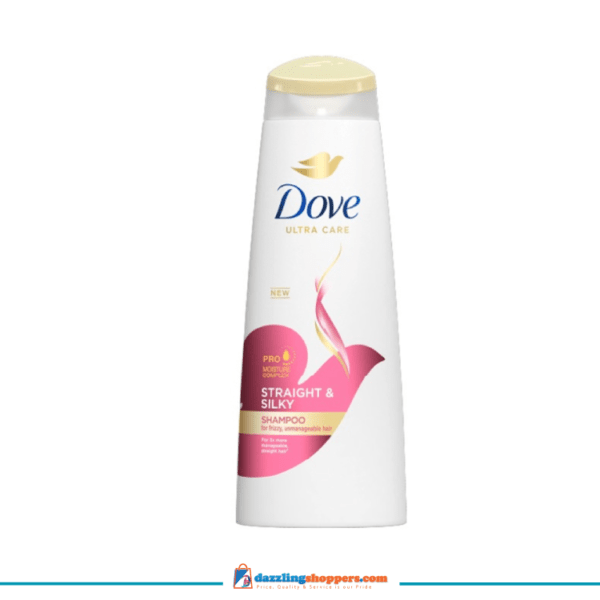 Dove Ultra Care Straight & Silky Shampoo For Frizzy, Unmanageable Hair (330ml) Made In Malaysia