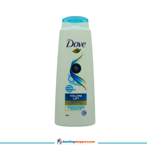 Dove Light Formula Volume Lift Shampoo For Fine & Flat Hair 400ml Made in Poland