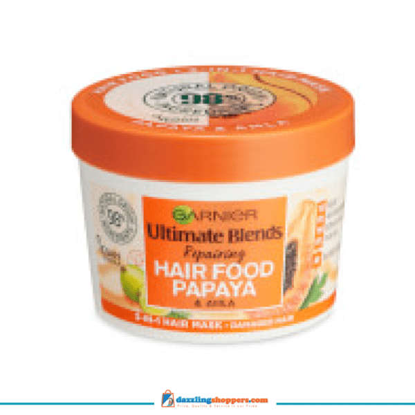 Garnier Ultimate Blends Hair Food Papaya 3 in 1 Damaged Hair Mask Made In German