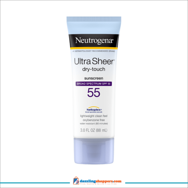 Neutrogena Ultra Sheer Dry Touch Sunscreen Lotion, SPF 55, 3oz