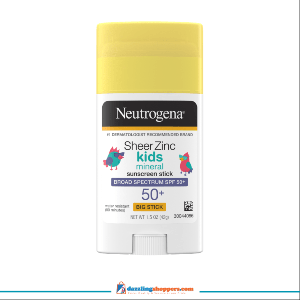 Neutrogena Sheer Zinc Kids Mineral Sunscreen Stick SPF 50+ 1.5 Oz by Aveeno