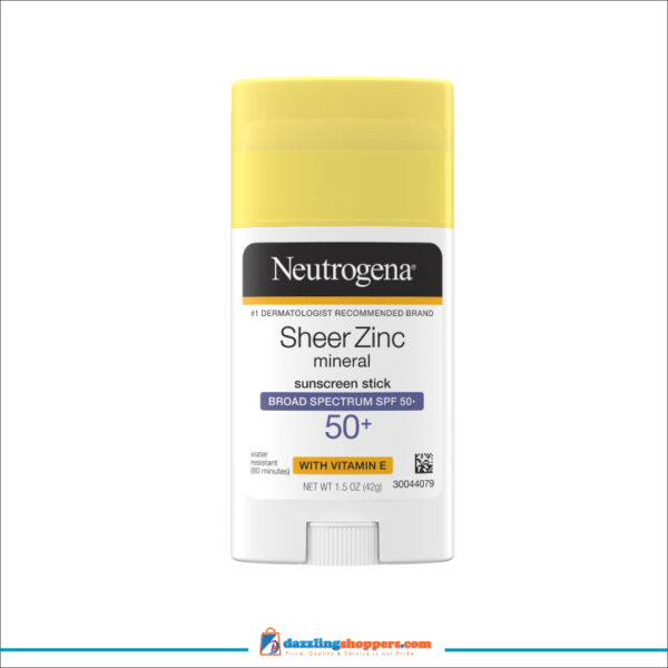 Neutrogena Sheer Zinc Mineral Sunscreen Stick SPF 50+ 1.5 Oz by Aveeno