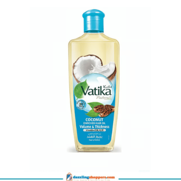 Vatika Natural's Volume & Thickness Coconut Enriched Hair Oil 300ml