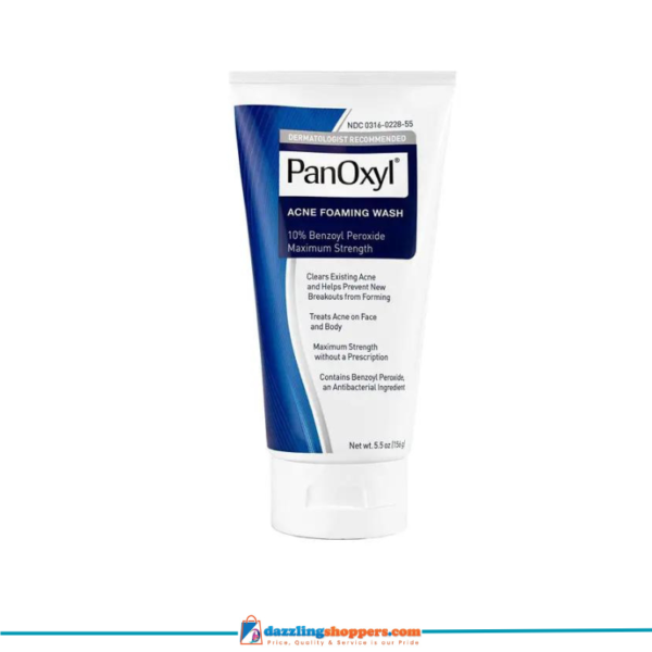 PanOxyl Acne Foaming Wash With Benzoyl Peroxide 4% (170gm)