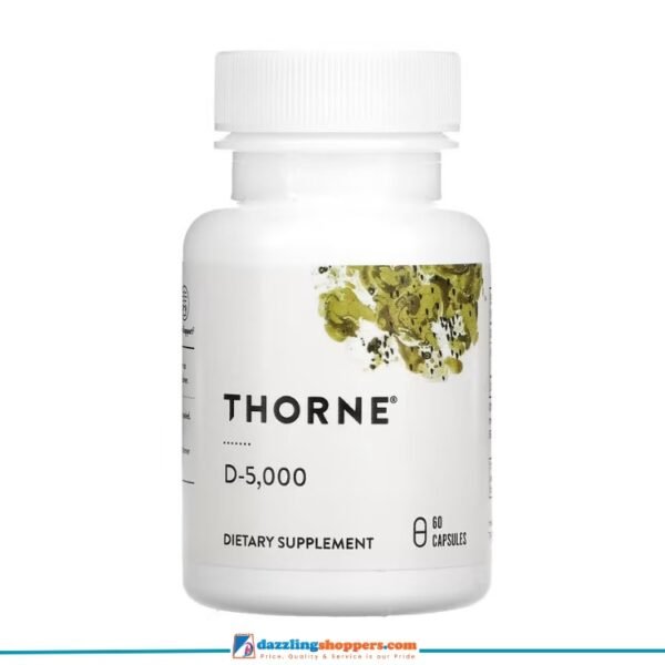 Thorne Vitamin D-5000 – 60 Capsules