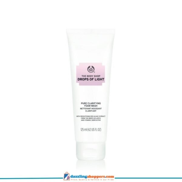 The Body Shop Vegan Drops Of Light Brightening Cleansing Foam, 125 Ml