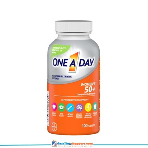 One A Day Women’s 50+ Multivitamins – 100 Tablets