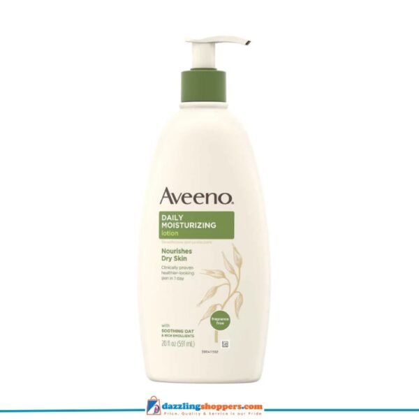 Aveeno Daily Moisturising Lotion Nourishes Dry Skin - 591ml, Made in USA