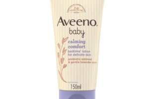 Aveeno Baby Calming Comfort Bedtime Lotion for Delicate Skin 150ml, Made in France