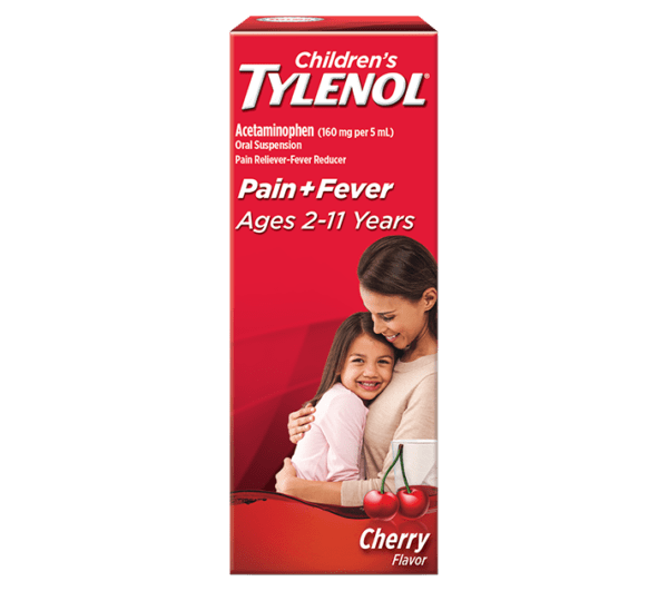 Children's Tylenol Very Berry Strawberry Flavor 120 ml
