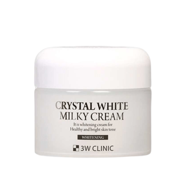 3w Clinic Crystal White Milky Cream - 50gm