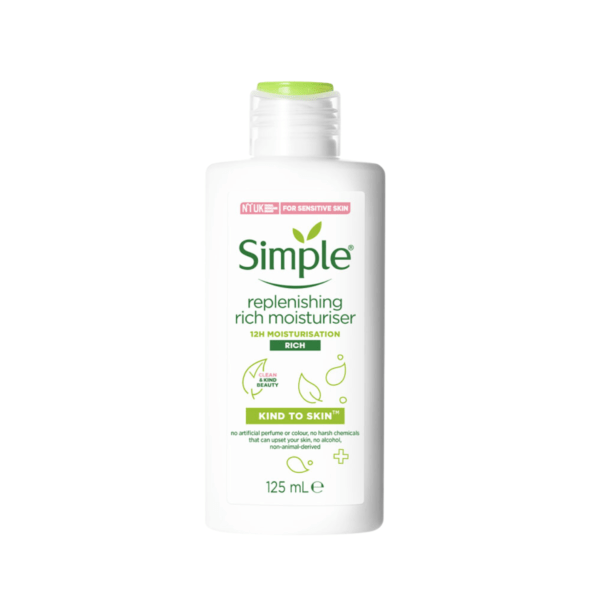 Simple Replenishing Rich Moisturiser, 125ml