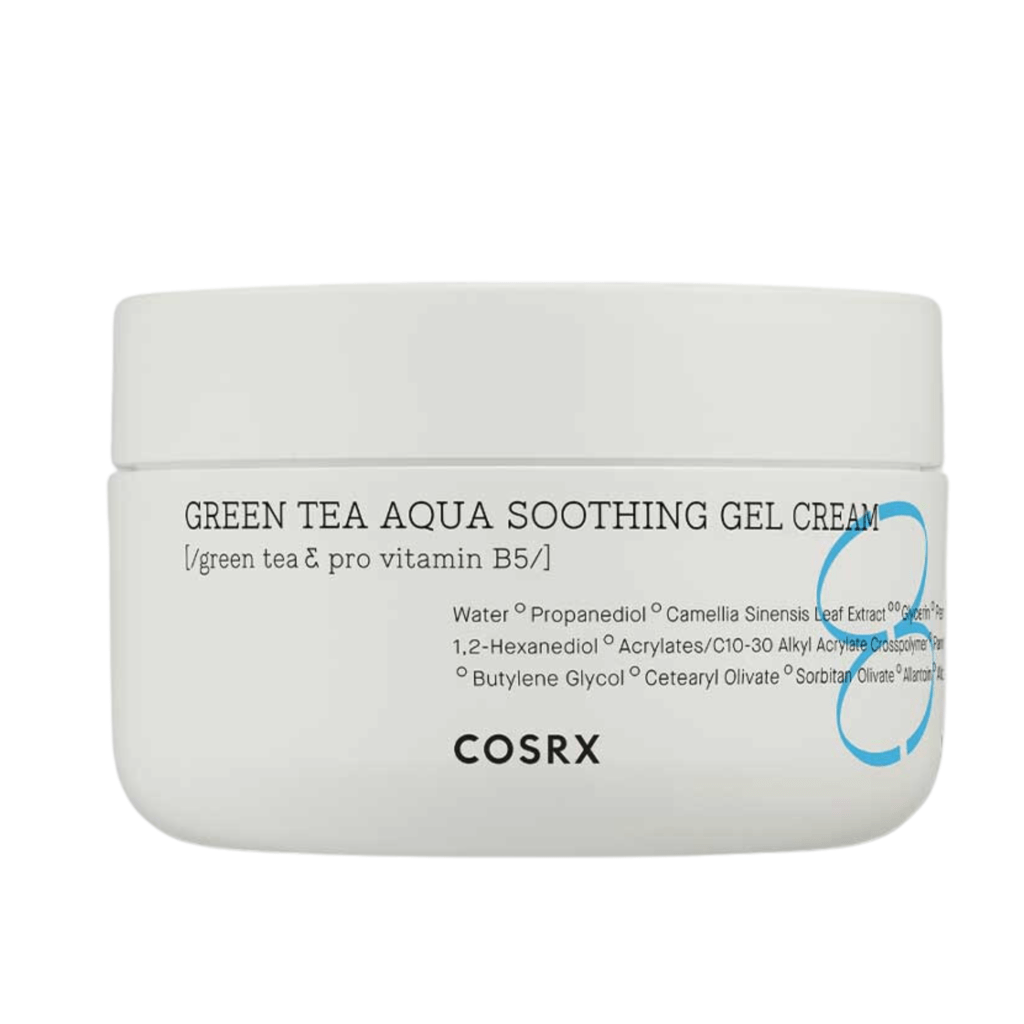 Cosrx hydrium Green Tea Aqua Soothing Gel Cream - 50ml