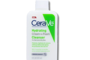 CeraVe Hydrating Cream-to-Foam Cleanser (237ml).