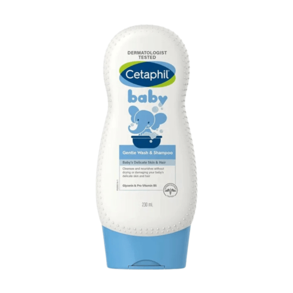 Cetaphil Baby Wash and Shampoo with Natural Calendula (230ml)