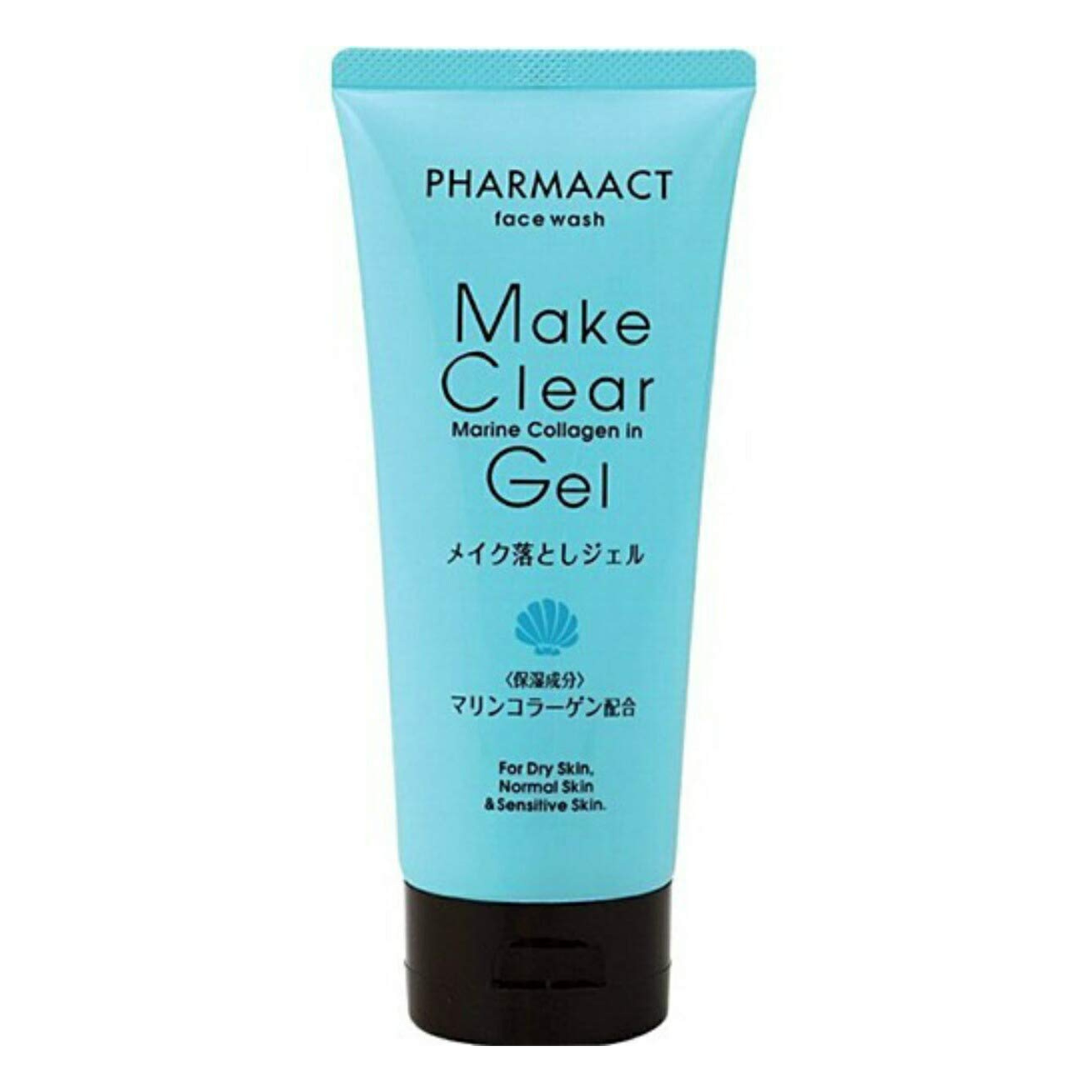 Kumano Cosmetics Pharmaact Make Clear Gel Face Wash