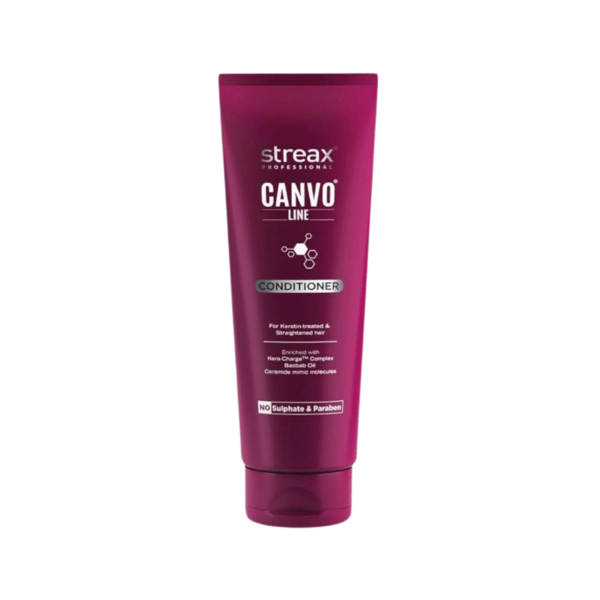 Streax Professional Canvo Line Conditioner for Keratin Treated and Straightened Hair (240gm)