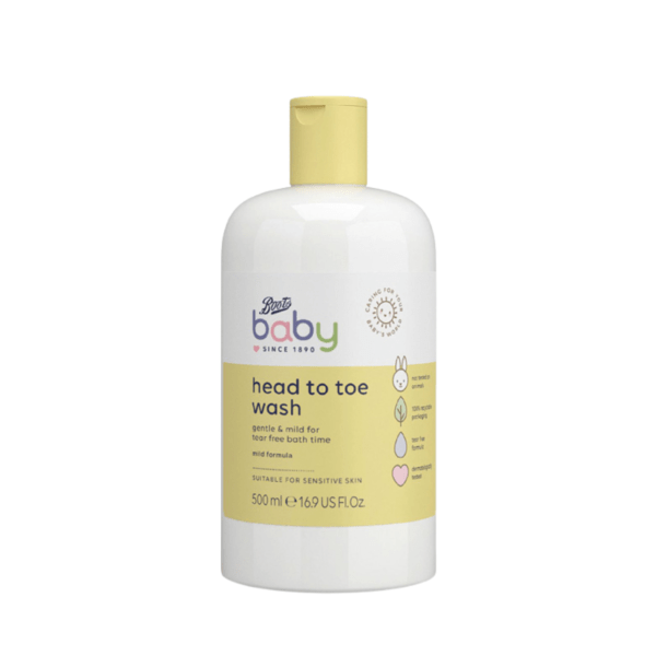 Boots Baby Head to Toe Wash 500ml