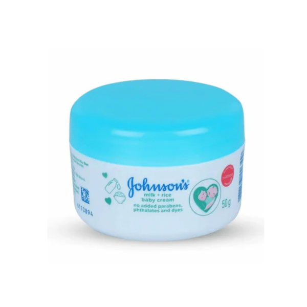 Johnson’s Baby Milk and Rice Cream 50g