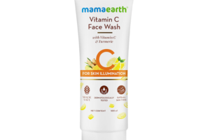 Mamaearth vitamin C face wash with vitamin C and turmeric for skin illumination (100ml)