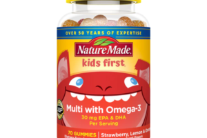 Nature Made Kids First Multivitamin with Omega-3