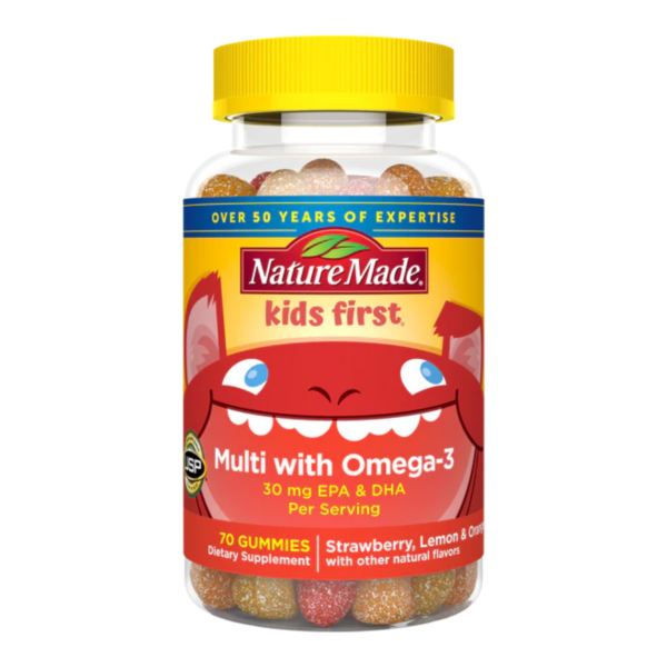 Nature Made Kids First Multivitamin with Omega-3