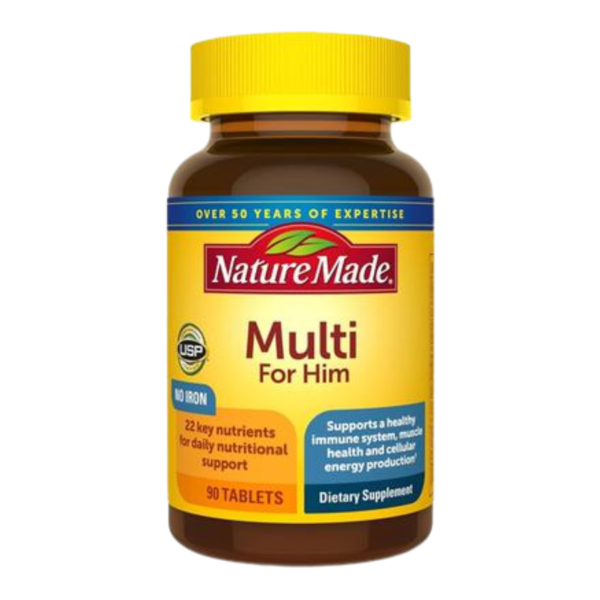 Nature Made Multivitamin For Him 90 Tablets