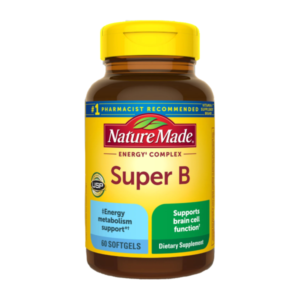 Nature Made Super B Energy Complex – 60 Softgels