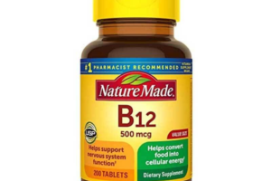 Nature Made Vitamin B12 500 mcg – 200 Tablets