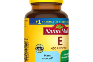 Nature Made Vitamin E 400 IU (267 mg) – 100 Softgels