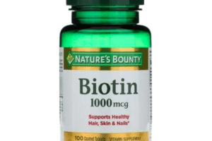 Nature’s Bounty Biotin 1000mcg 100 Tablets