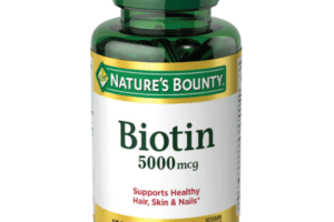 Nature’s Bounty Biotin 5000mcg 150 Softgels