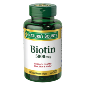 Nature’s Bounty Biotin 5000mcg 150 Softgels