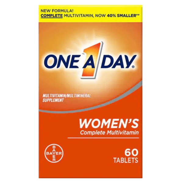 One A Day Women's Multivitamin Tablets, Multivitamins for Women, 60 Tablets
