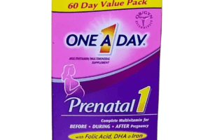 One A Day Women’s Prenatal 1 Multivitamin – 60 Softgels: