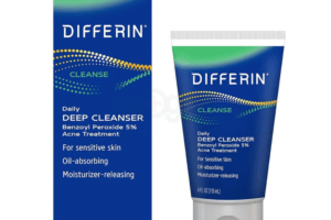 Differin Daily Deep Acne Treatment Cleanser with 5% Benzoyl Peroxide
