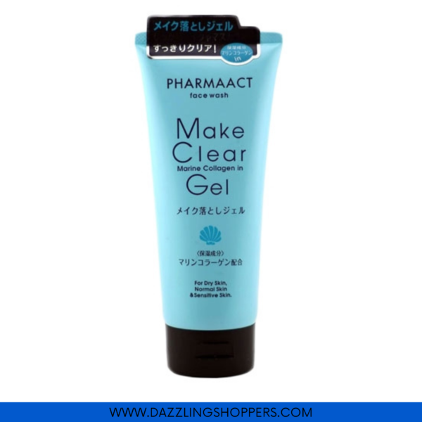 Kumano Cosmetics Pharmaact Make Clear Gel Face Wash