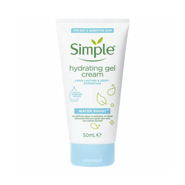 Simple Water Boost Hydrating Gel Face Cream 50ml