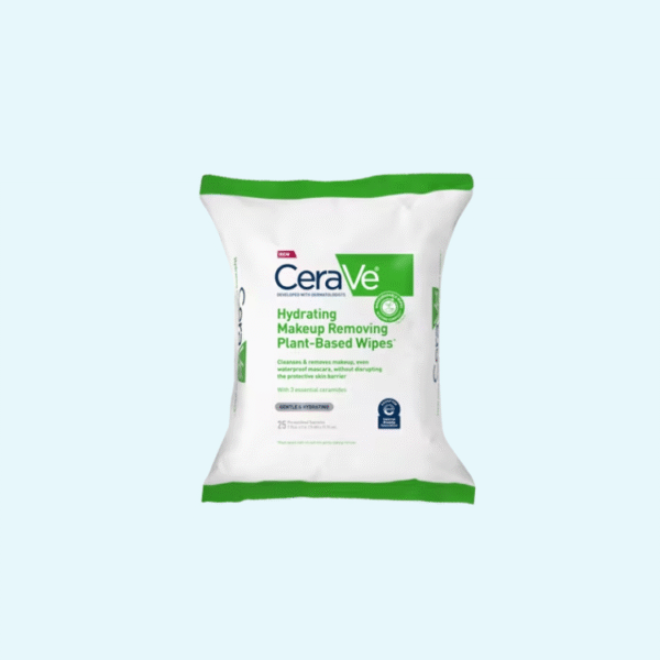 Plant-Based Hydrating Makeup Removing Face Wipes for All Skin Types