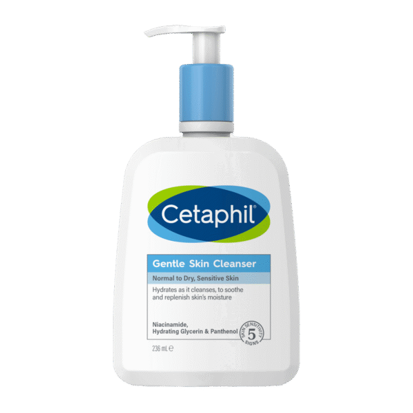 Cetaphil Gentle Skin Cleanser Normal to Dry, Sensitive Skin 236 ml