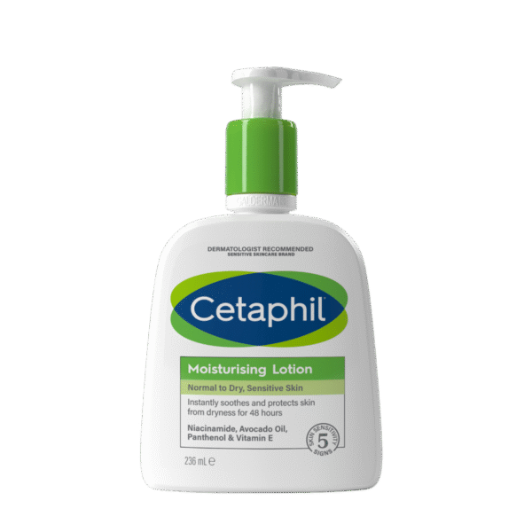 Cetaphil Moisturising Lotion Normal to Dry, Sensitive Skin 236ml UK